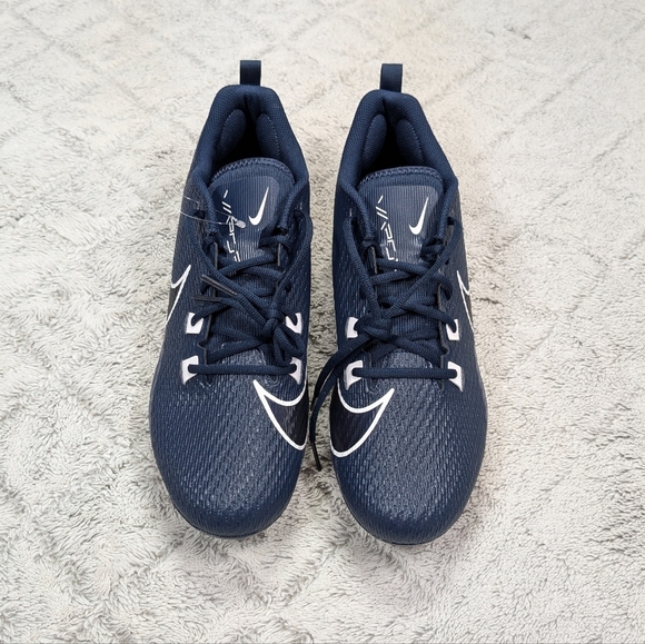 Nike Vapor Edge Speed 360 2 P College Navy Football Cleats Mens 15 FN7764-401